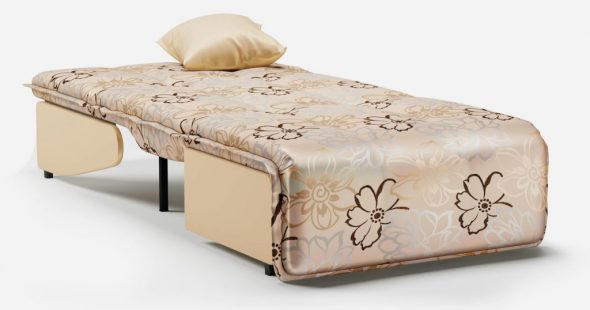 poltrona letto con materasso ortopedico
