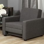 poltrona letto color asfalto bagnato