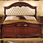 letto matrimoniale in noce massello