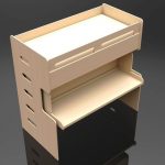 letto trasformabile con scrivania