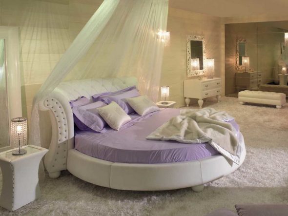 letto rotondo