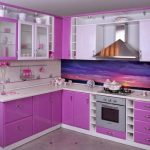 design cucina lilla