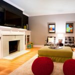 pouf senza cornice