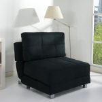 poltrona letto nera