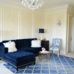 divano letto pieghevole francese blu