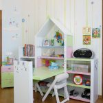 scaffale casa per bambini