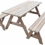 tavolo e panche da giardino
