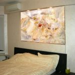 dipinto moderno per camera da letto