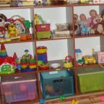 porta giocattoli per la casa