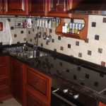 piano di lavoro della cucina