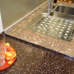 piano di lavoro in gres porcellanato