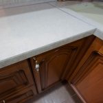 piano di lavoro della cucina