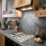 piano di lavoro della cucina