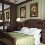 letto matrimoniale in legno