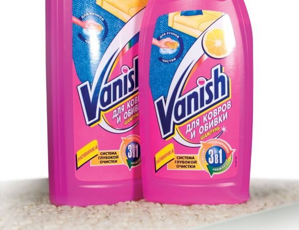 Vanish pentru mobilă tapițată