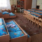 vista della stanza dei bambini all'asilo