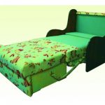 poltrona letto senza braccioli estraibile