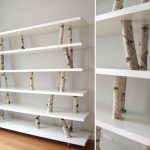 Scaffale bianco