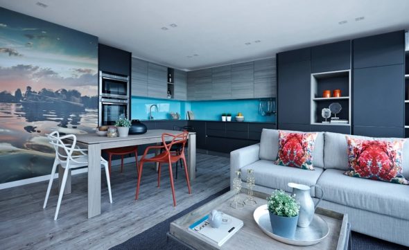 bellissimo interno della cucina