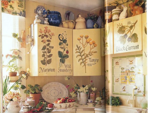 Decorazione fai da te per set da cucina