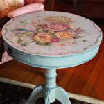 Decoupage fai da te per tavolino da tè