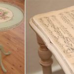 Decoupage per il tavolo della cucina - Idee Shabby Chic