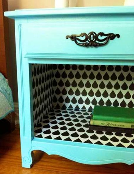 Mobili decoupage in stile vintage