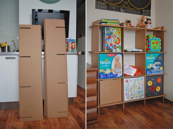 Costruire un porta-giocattoli con le tue mani
