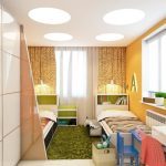 High-tech per bambini per due ragazzi 15,8 mq.