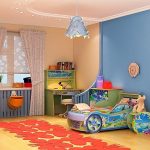 Cameretta per bambini nel design