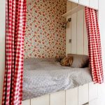 Letto per bambini in nicchia