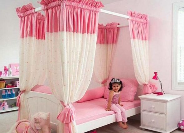 Letti per bambini per foto di ragazze