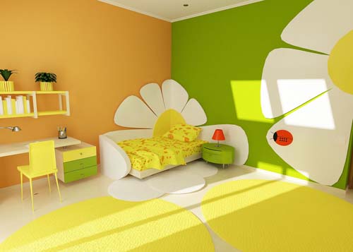Design luminoso per la cameretta dei bambini