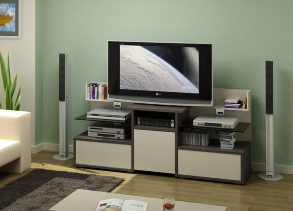 Mobile TV lungo con schermo grande