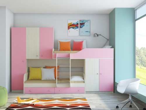 Letto a castello Leo