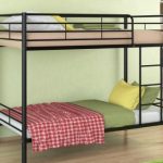 Letto a castello Siviglia-3, nero