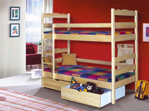 Letto a castello per bambini