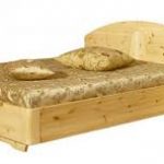 Letto matrimoniale in pino Elite