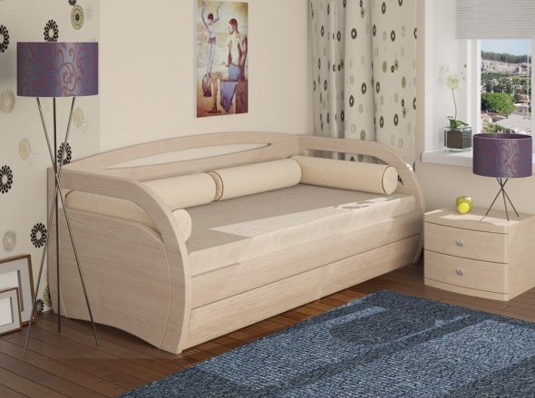 Letto Vega D con cassetto