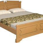 Letto in legno di Nefertiti