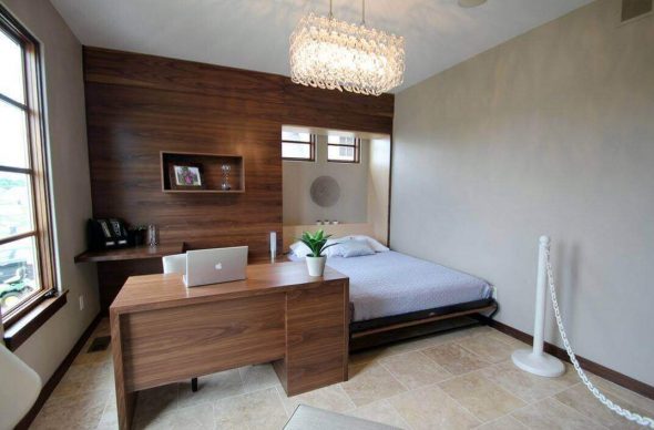 Letto a muro integrato