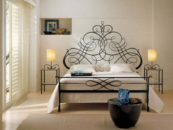 Il letto è l'attributo principale di una camera da letto provenzale