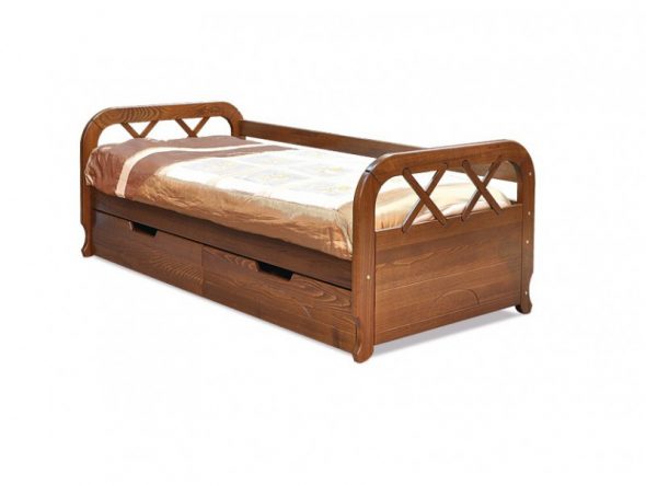 Letti in legno massello