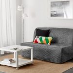 poltrona letto con fodera