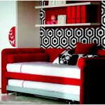 Divano letto per adolescenti all'interno