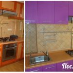 Dipingi il set da cucina con le tue mani foto