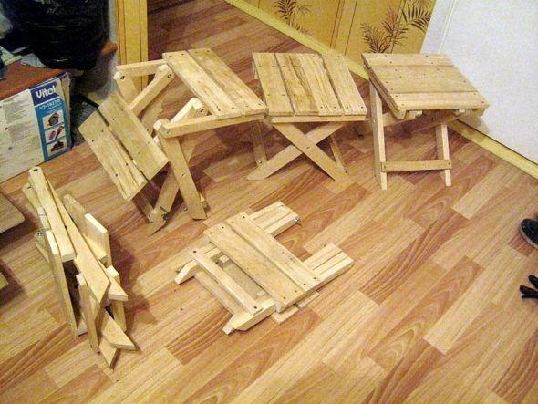 sedia pieghevole