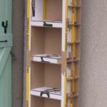 Scaffali in cartone - arredamento