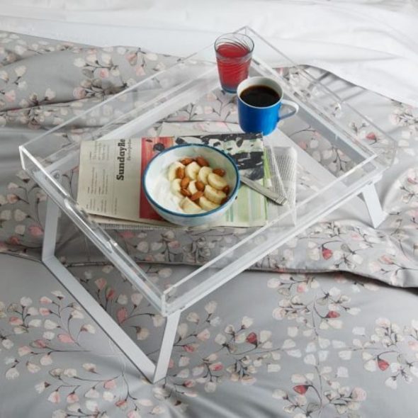 tavolo da colazione in vetro