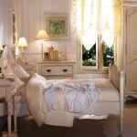 Tessili in camera da letto in stile provenzale